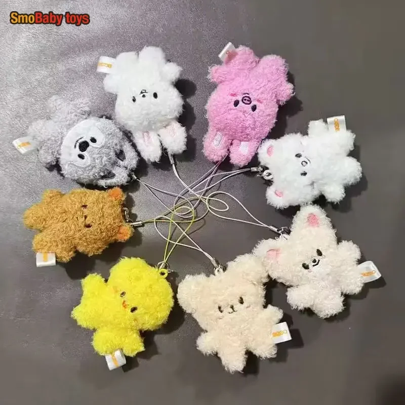 الكورية المعبود الصبي فيليكس HyunJin Jisung Chan Chan Seungmin نمط جديد أفخم الكرتون لطيف قلادة المفاتيح المشجعين جمع الهدايا