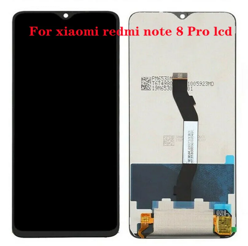 For xiaomi redmi note 8 Pro lcd frame touch lcd display screen digitizer for redmi note 8 pro lcd screen replacement