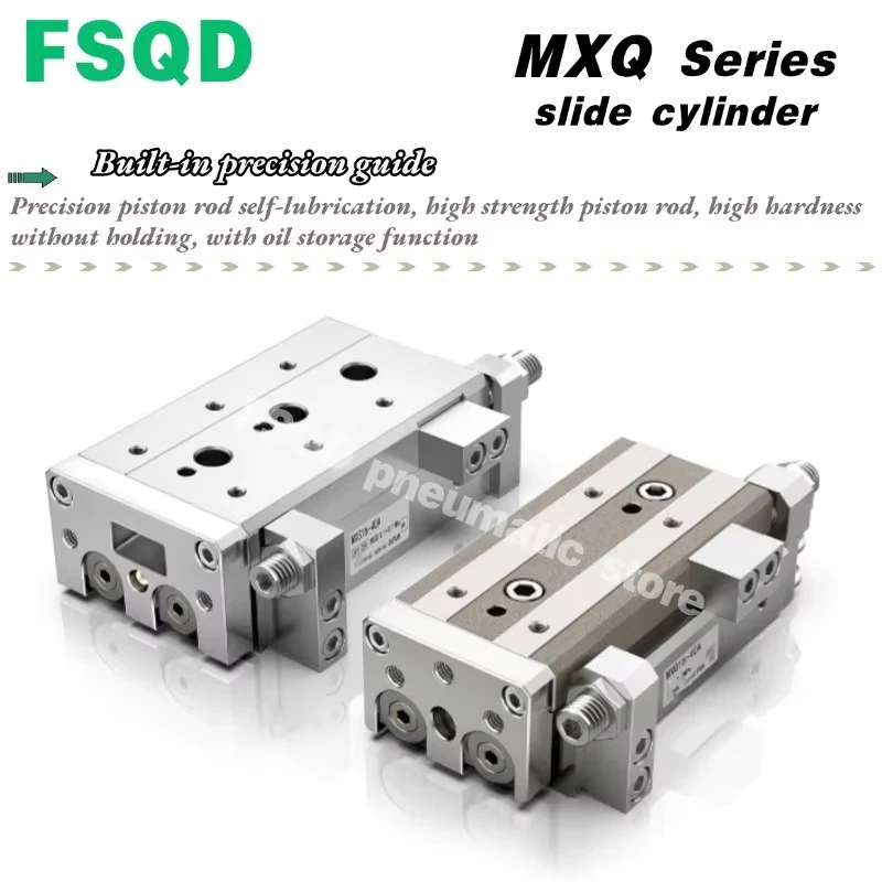 

MXQ25-10,20,30,40,50,75,100,125,150 AS,BS,CS,AT,BT,CT,A,B,C,ASFR BSFR CSFR AFR BFR CFR ATFR BTFR CTFR Air Slide Table MXQ Series
