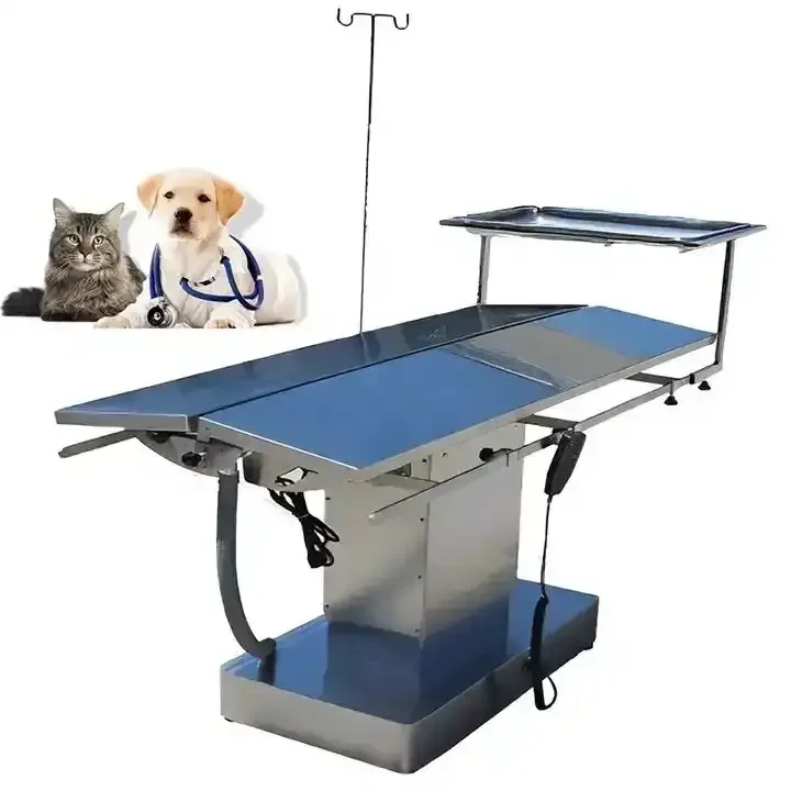 

Veterinary Clinic Equipment Stainless Steel V-type Surgical Operation Table Veterinary Exam Table