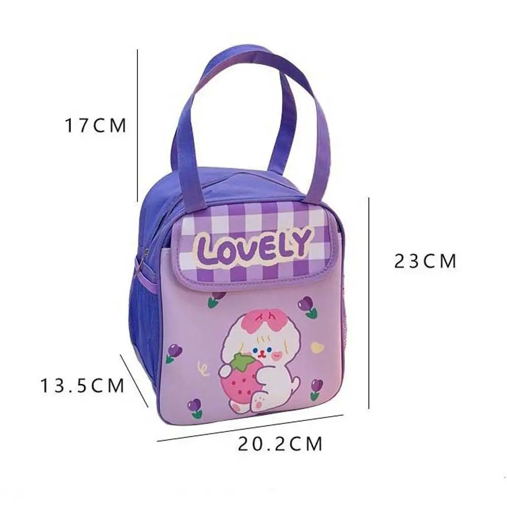 Kinderen Schattige Camping Picknick Outdoor Reizen Lunch Tas Maaltijd Zakje Cartoon Handtas Lunchbox Organisator