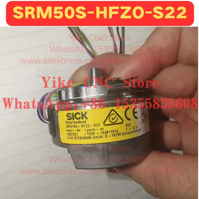 Expedited Delivery Used Encoder SRM50S-HFZO-S22 SRM50S-HFZ0-S22 Normal Function Tested OK