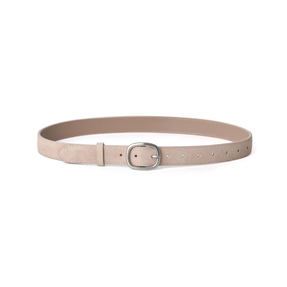 Retro waist belt, women's dress, pants decoration, fashionable, simple, high-end anti velvet needle buckle belt, women's