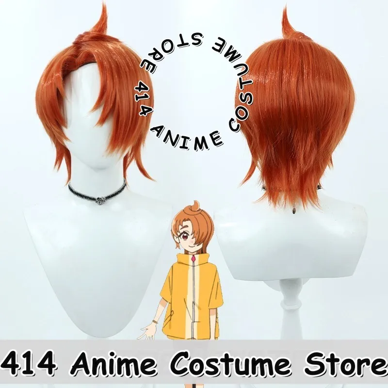 

Игра и аниме Сора Хаяватру Косплей Парик Хирогару Небо! Precure Wing Angel Orange Синтетические волосы из термостойкого волокна