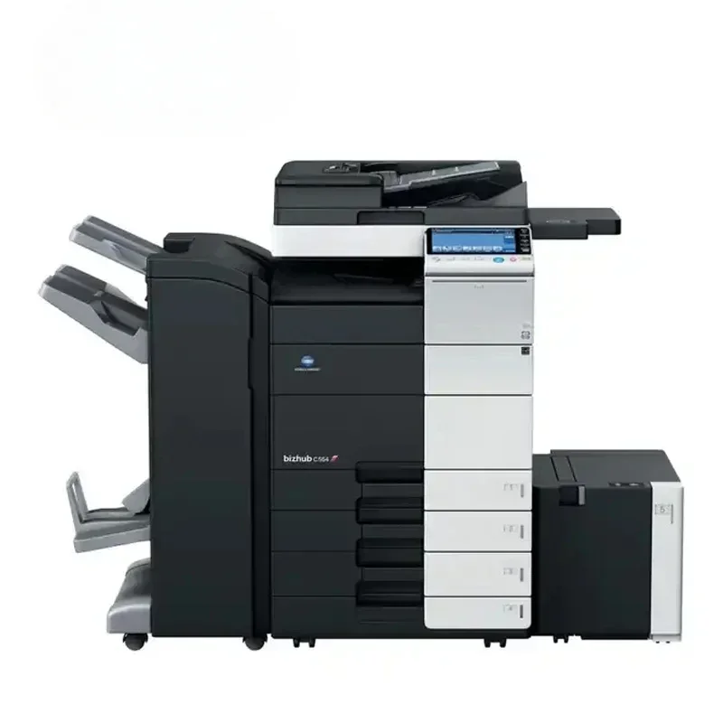 c554 color printer black bizhub 554 printer machine