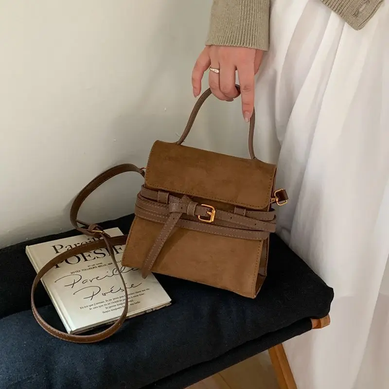 

2025 Niche Vintage Tote Bag Versatile Shoulder Purse for Women Retro Crossbody Tote, Minimalist Fashion Top Handle Bag​