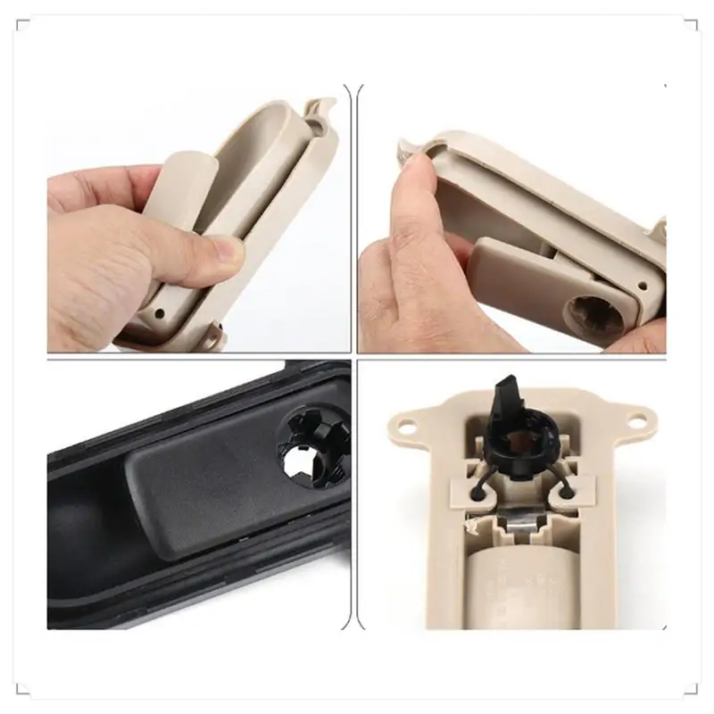 Portaoggetti per auto Maniglia Coperchio Coperchio Cassetta degli attrezzi Portaoggetti Copertura per Mercedes Benz Vito Classe V W447 W448 2016-2022 Accessori Grigio