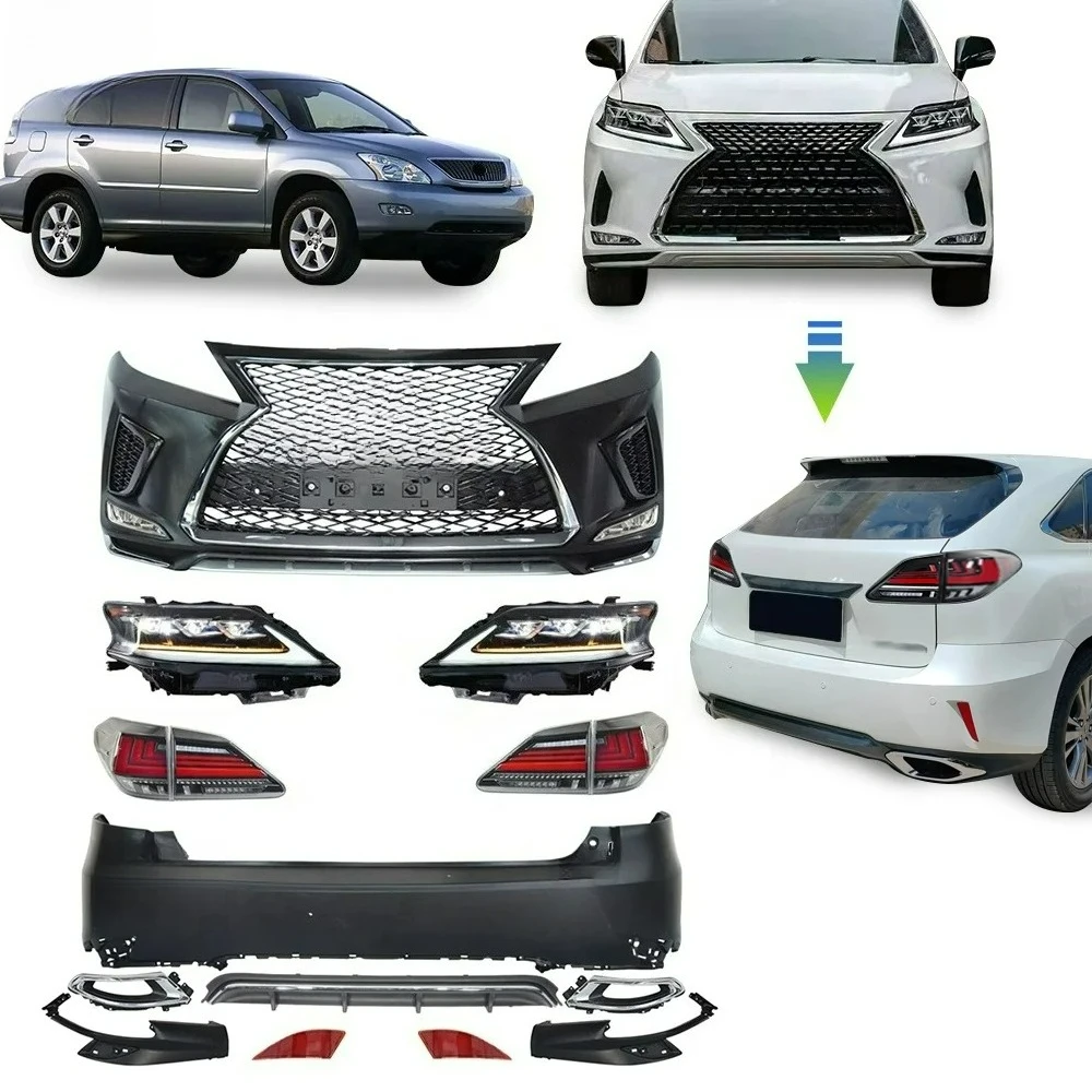 

Precision-Molded FORLexus RX(RX270/RX350/RX450) 2020 F-Sport Style PP BODYKIT 2009-2015