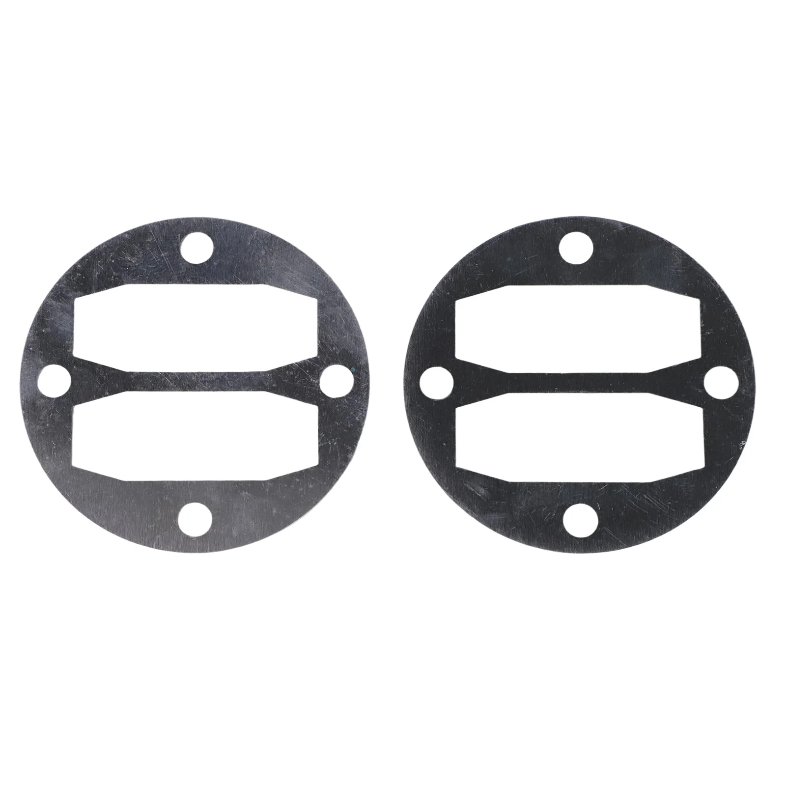 Air Compressor Cylinder Head Gasket Washers 2pcs Aluminum Construction Designed for 42mm Hole Distance Mounting
