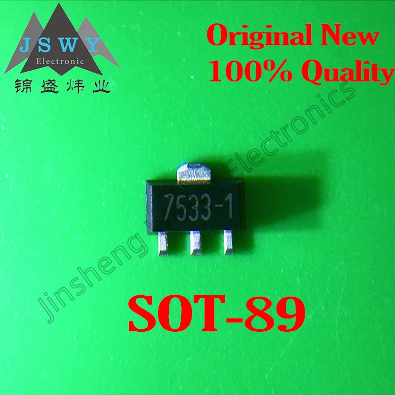 

(50/200 pieces) HT7533-1 7533-1 SOT-89/Linear regulator chip/Original 100%/New stock/Electronic original/Fast delivery