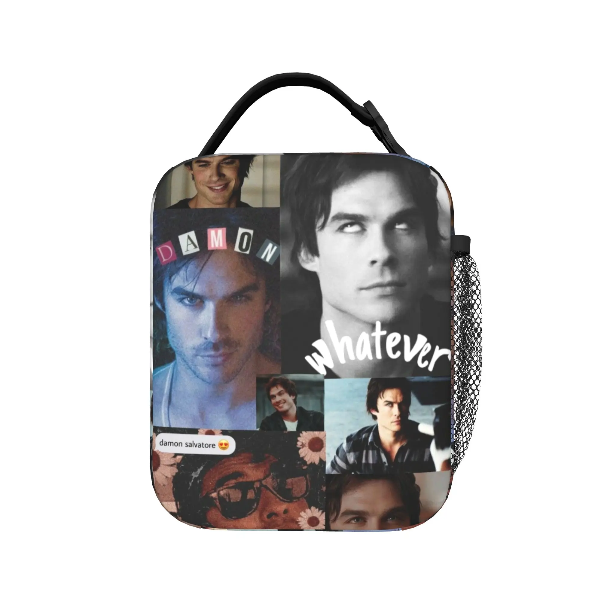 The Vampire Diaries Resuable Movie Lunch Bag For Child  Designer Picnic Lunch Box Leisure Portable Oxford Cooler Bag