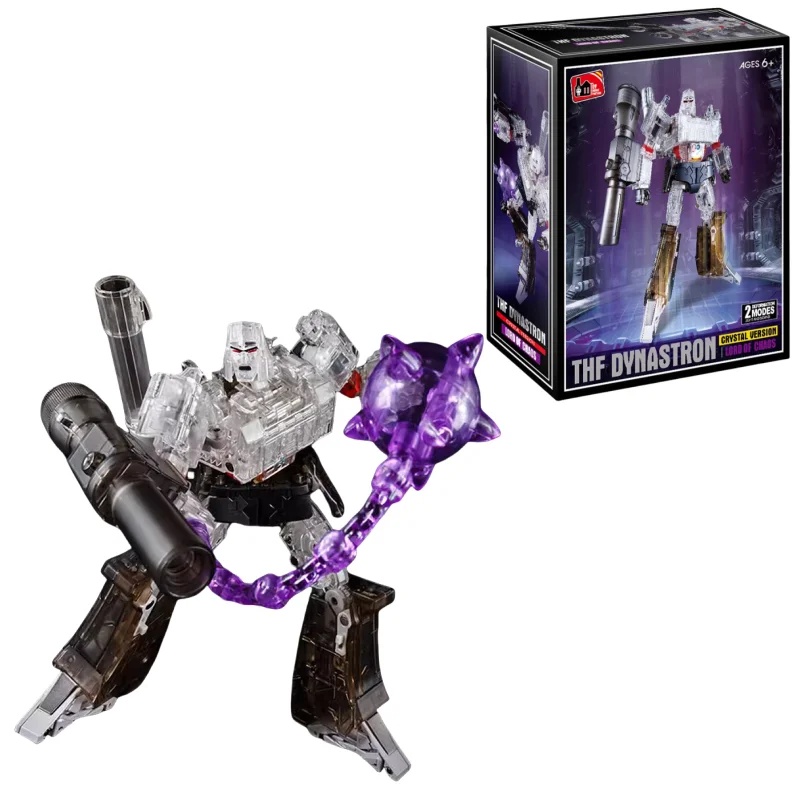 Transformation THF-03t MEGA Galvatron Pistolet Version Transparente KO MP36 Déformation Voiture Robot Action Figure Jouet