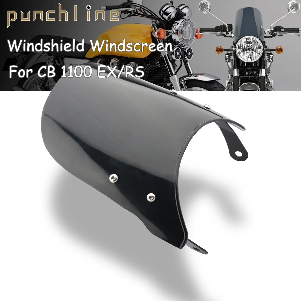 

Fit For CB 600F HORNET CB 1100 CB1100EX CB1100RS CB190SS CB1300 SUPER FOUR CB 750 Windshield Windscreen Wind Deflectors