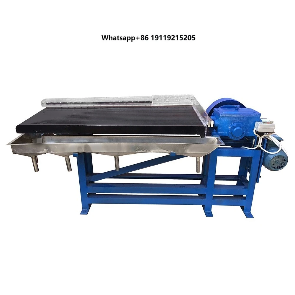 High Recovery Rate Gold Processing Gravity Concentrating Lab Scale Shake Table