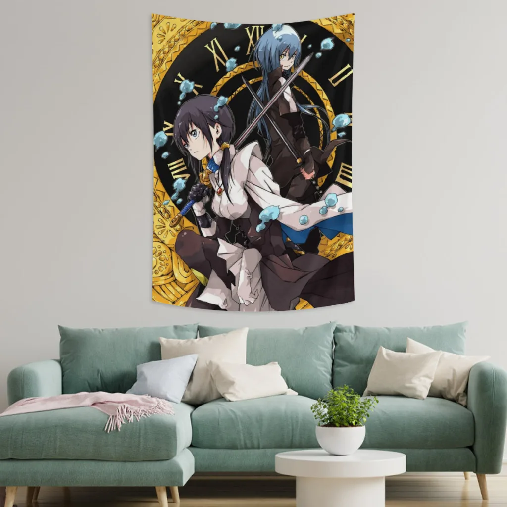 Reincarnated as A Slime Tapestries   Room Decoration Items Home Décor Bedroom Wall Decorating Cloth