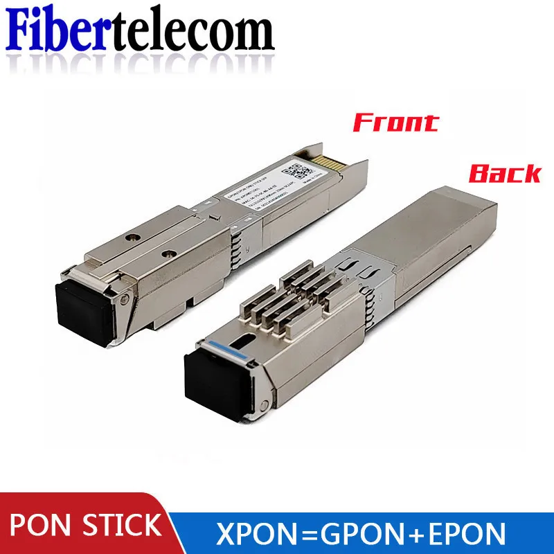 Xpon Stick ONU 1.25G/2.5G SFP Pon Stick مع MAC PPPoE IPoE HGU SC موصل 1310/1490nm 20KM OLT ONU MAC XPON=EPON/GPON