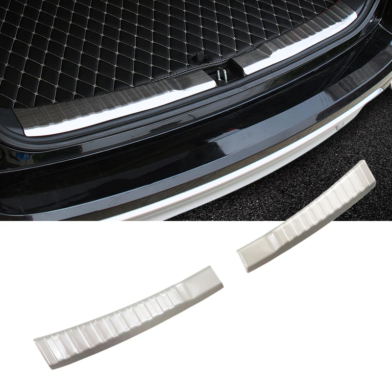 For Honda CRV CR-V 2012 2013 2014 2016 Accessories Stainless Steel Car Rear Bumper Trunk Protection Trim