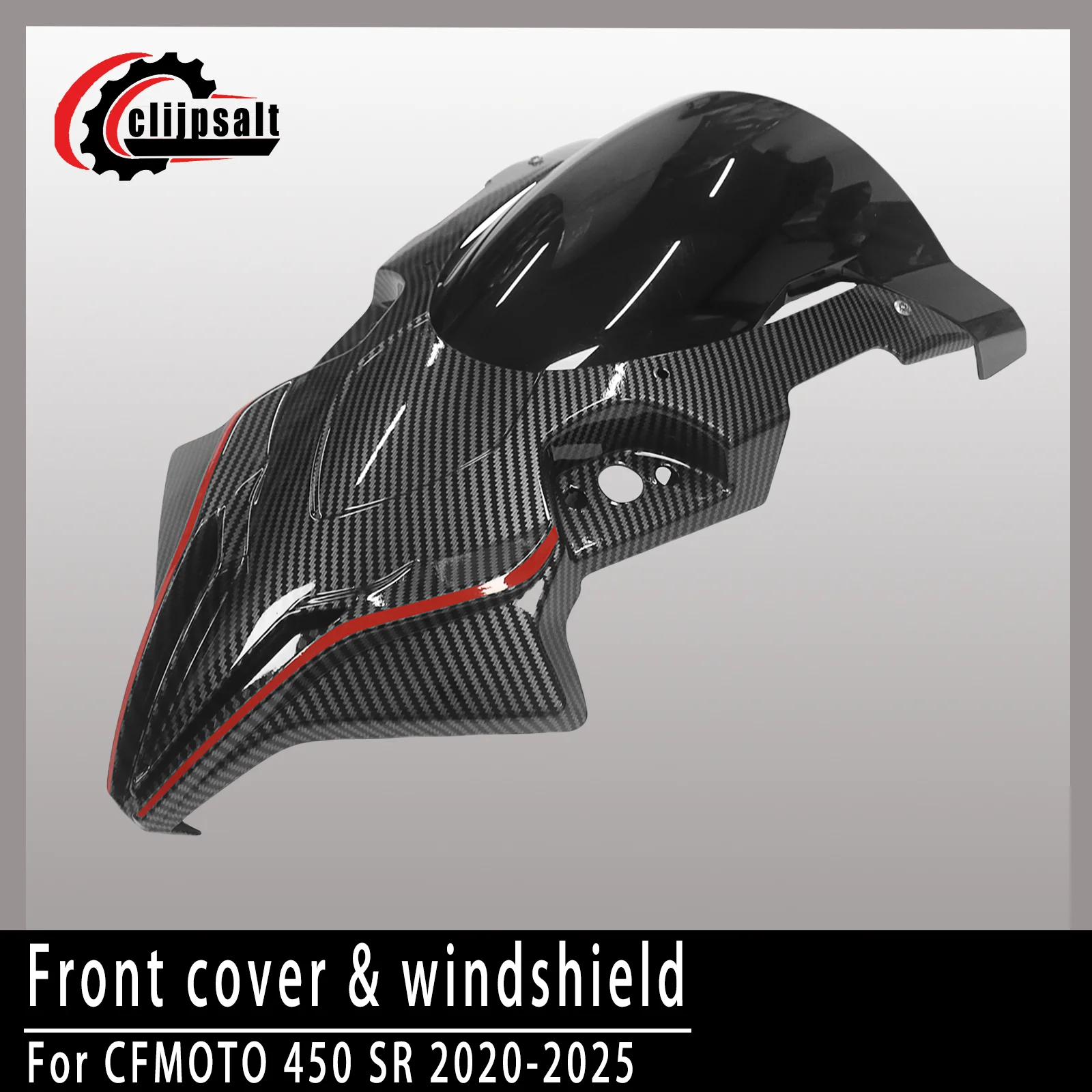

Motorcycle Windshield Plus Windshield, Deflector Protector Windshield, Splicing Style for 450SR CF450SR 2020 -2025 21 22 23 24