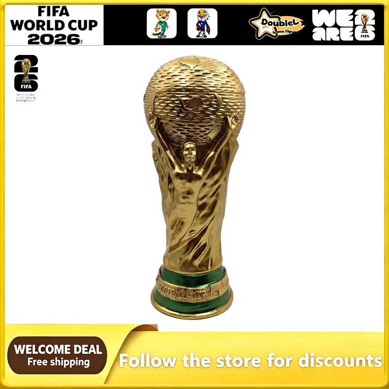 

World Cup Football Theme Beer Cup Trophy Stainless Steel Cup Creative Souvenir for Soccer Fans Party Celebration Home Decor Gift