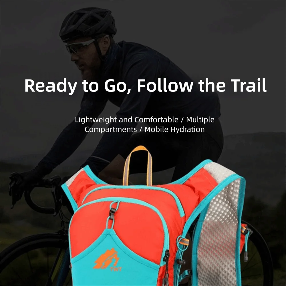 

Жилет для воды 2л, рюкзак для марафона, сверхлегкий полиэстеровый жилет для гидратации, дышащая светоотражающая сумка для бега, марафон