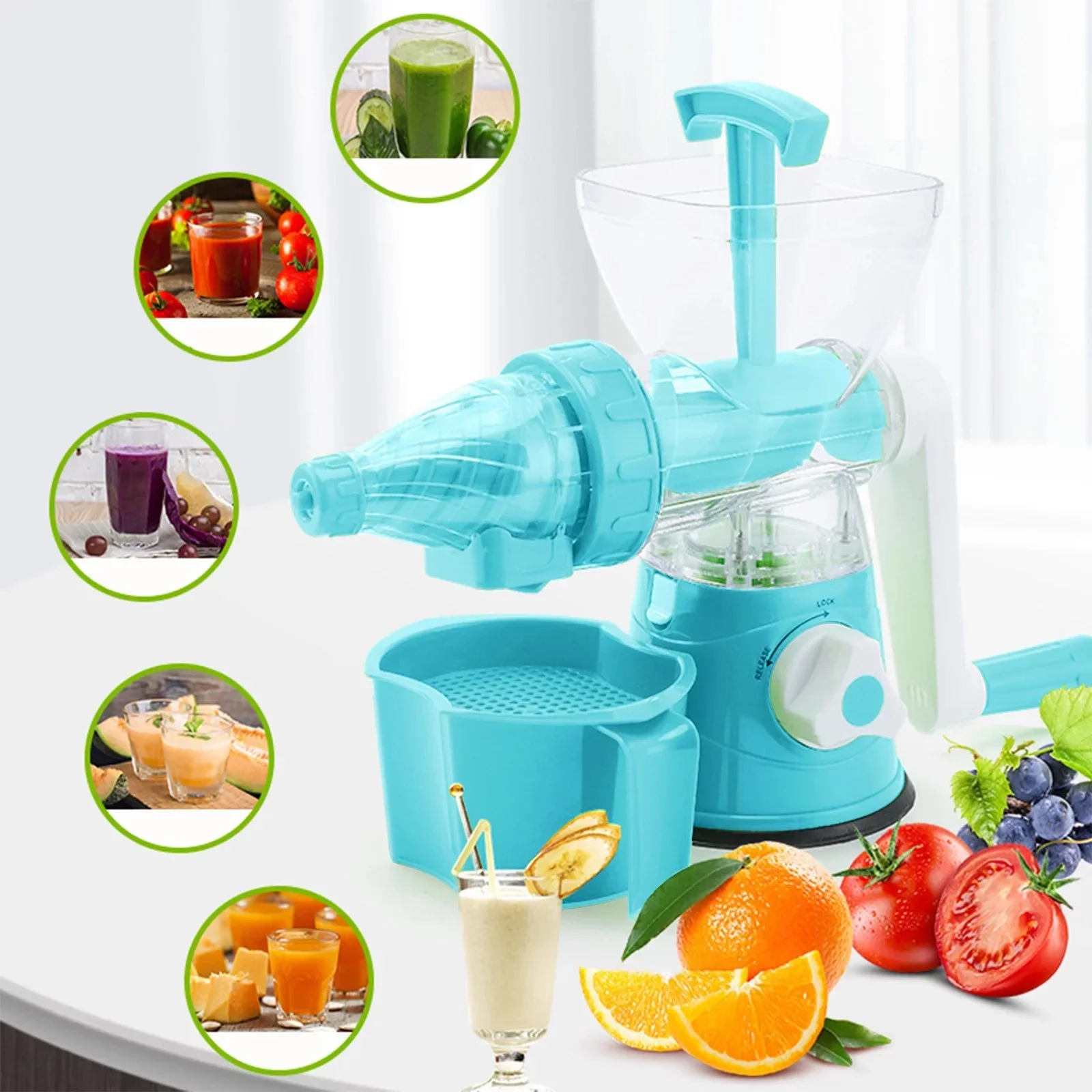 Hand-squeezed juicer Fruit tool juicer, manual hand full function, fresh health juicer machine, lemon juice