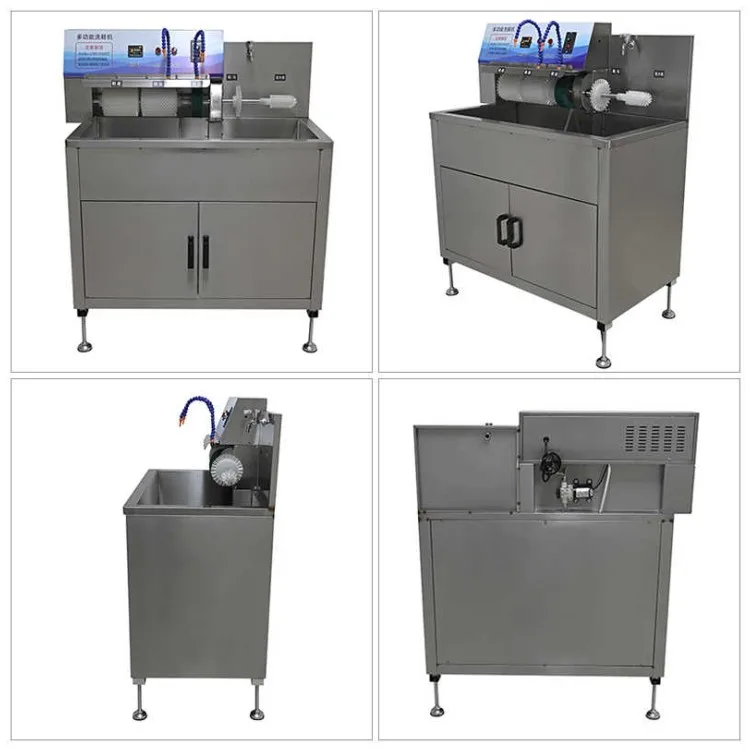 ماكينة غسل الأحذية التجارية شبه اليدوية الأوتوماتيكية، ماكينة تعقيم وتجفيف الأحذية المحمولة #4