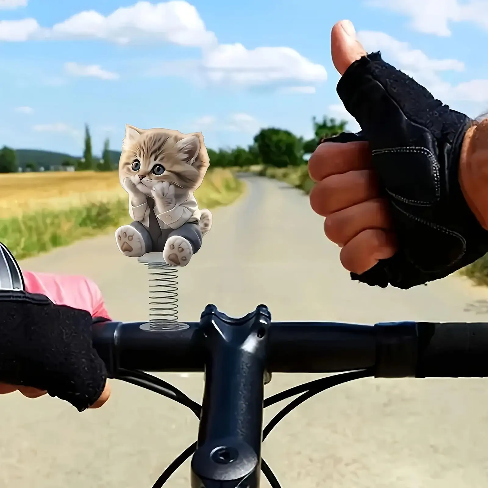 Dashboard Decor Shaking Head Cat Bobble Dashboard Decorations Dancing Toys Shake Head Dancing Toy Funny Cute Animal
