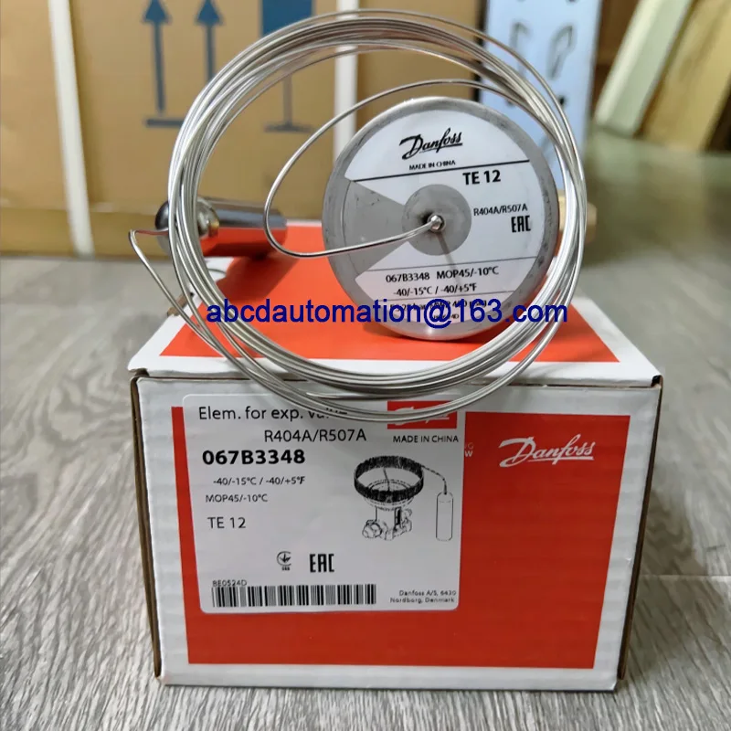 دانفوس صمام التمدد الحراري لمبة استشعار درجة الحرارة TE 12 067B3345 067B3346 067B3347 067B3348 067B3349 067B3350