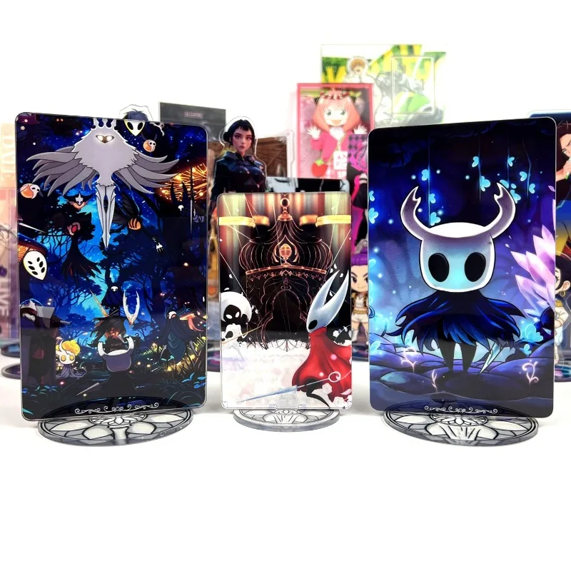 

Game Hollow Knight Peripheral Seamless Sandwich Inner Print Acrylic Standee Double-sided HD Figure Decort Decorative Supplies