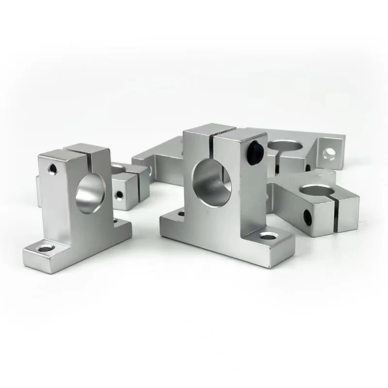 Linear Optical Axis Light Rod Guide Rail Set SHF3 SK3 Vertical Bearing Fixed Seat Support Frame for Precision Equipment 3-16mm