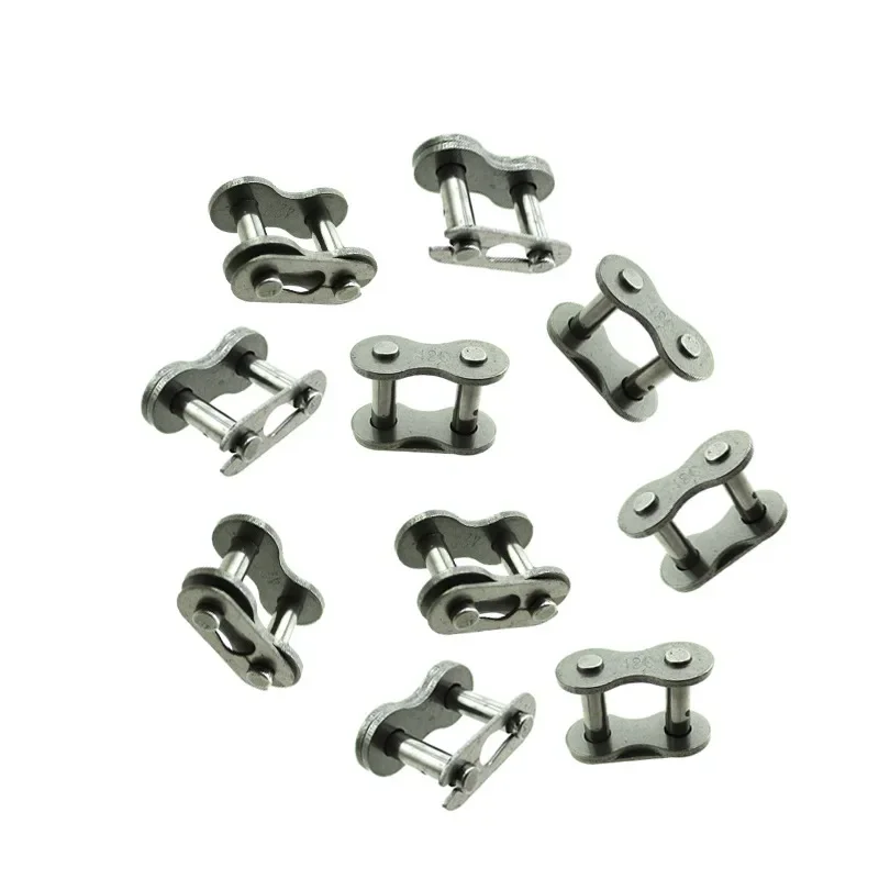 10pcs 420 Chain Master Link Reinforced half link  Honda Kawasaki  Dirt Pit ATV Quad Go Kart E Gas Scooter Motorcycle Coolster