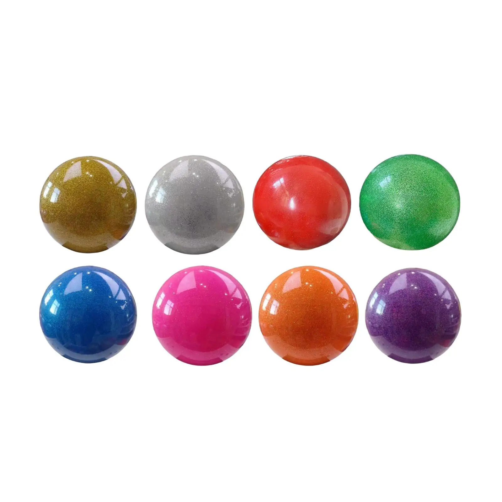 Gymnastics Ball for Kids Core Training PVC 18cm Rhythmic Practice Ball Exercise Stability Ball for Home and Studio
