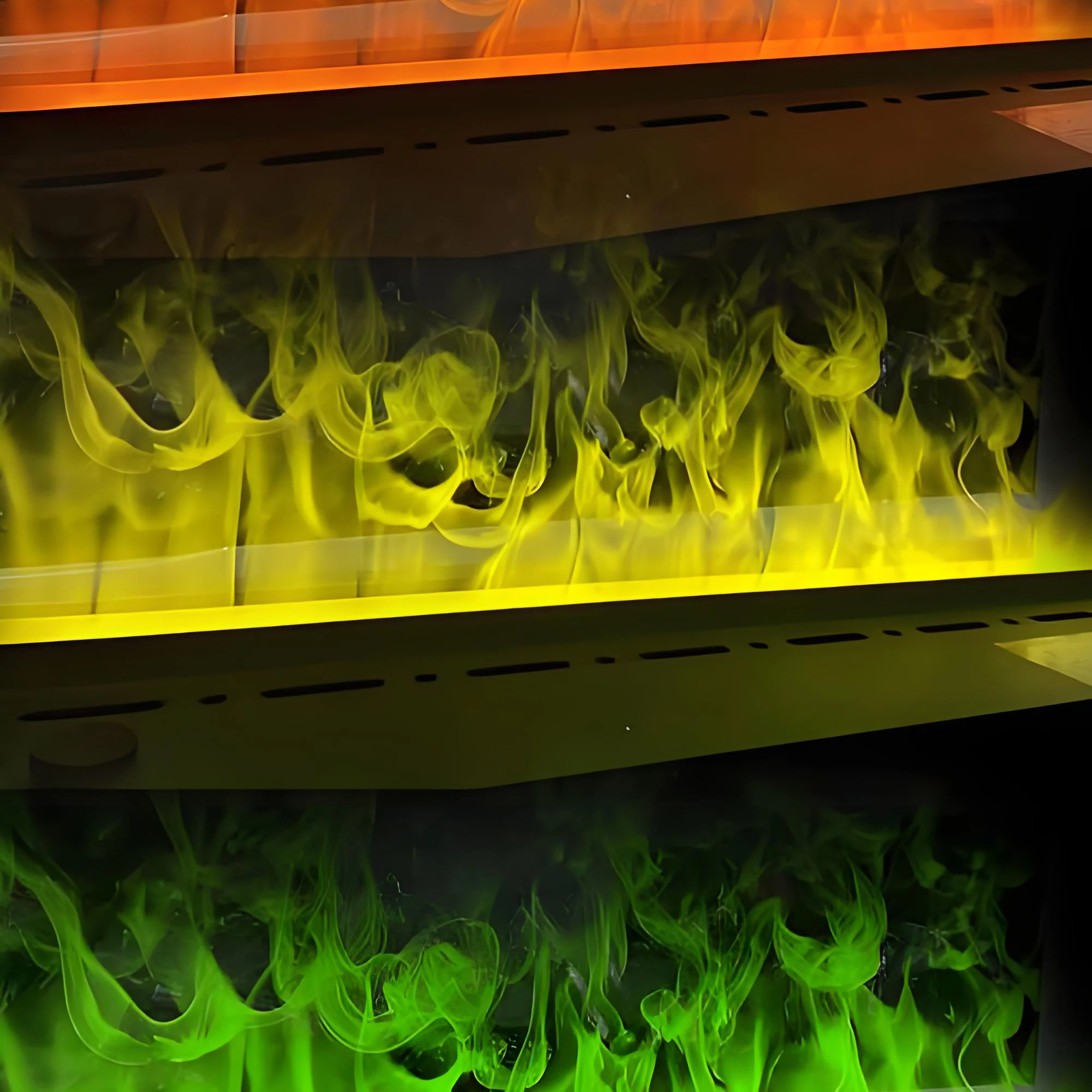 Smart Atomized Fireplace With Multi-colored Flame And Remote Control Functionality Water Vapor Fireplace For Interior Decoration