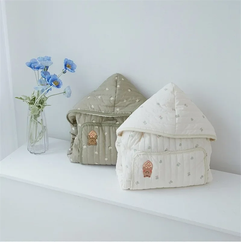 العالمي عربة طفل الملحقات 2 في 1 يندبروف غطاء لطيف الدب سميكة غطاء دافئ بطانية الرضع نزهة عربة بطانية جديد #4