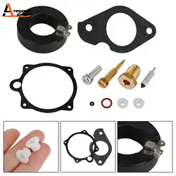 Areyourshop Carburetor Carb Rebuild Kit fit for Yamaha Outboard 25HP 30HP 689-W0093-00 Motorcycle Accessories