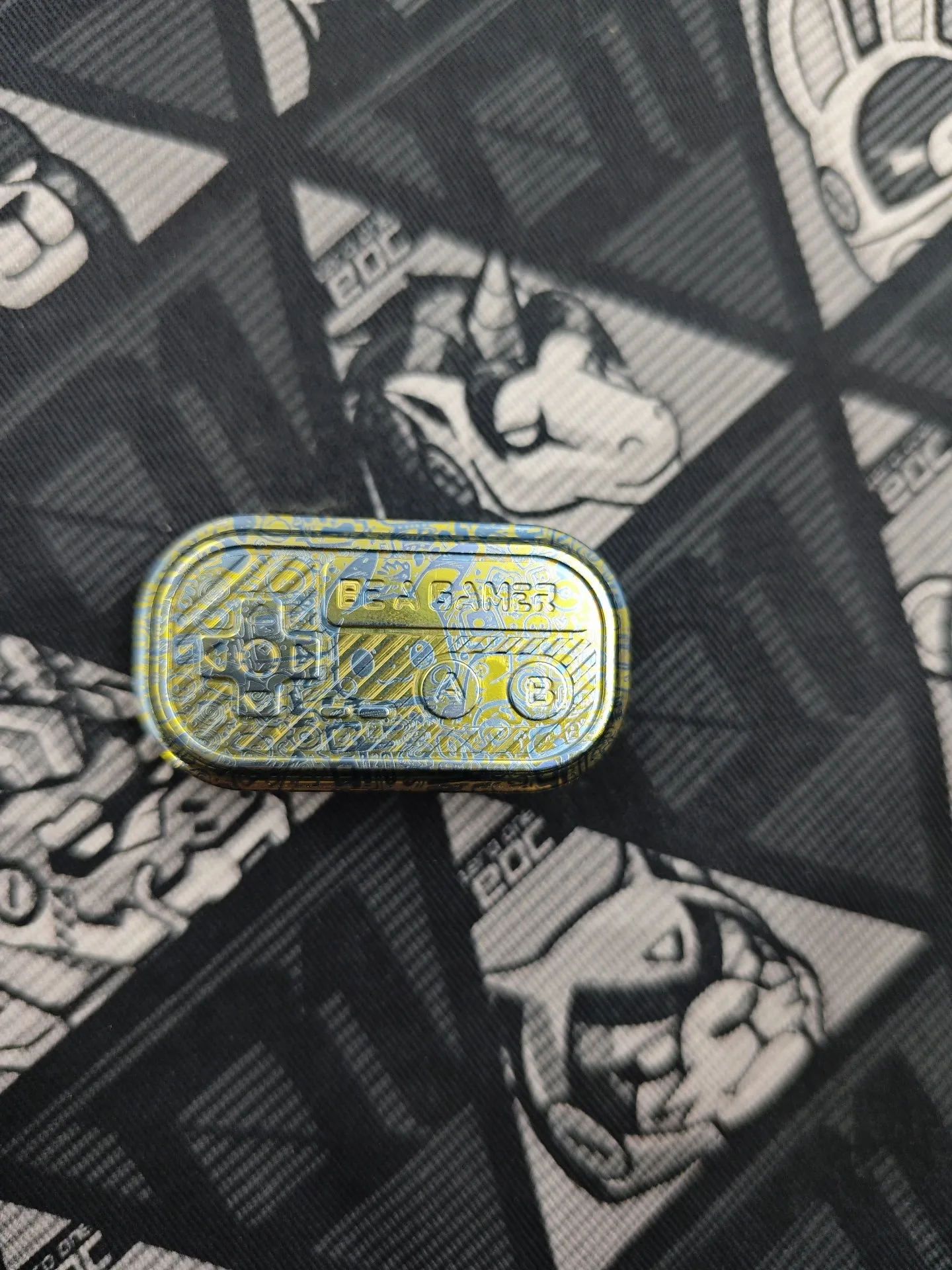 FK 01EDC No. 9 game base shell, titanium color