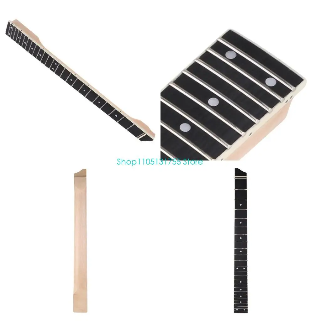 

K0EF Guitar Neck Resonance Bolt Repair Headless Maple Neck for Music Lover