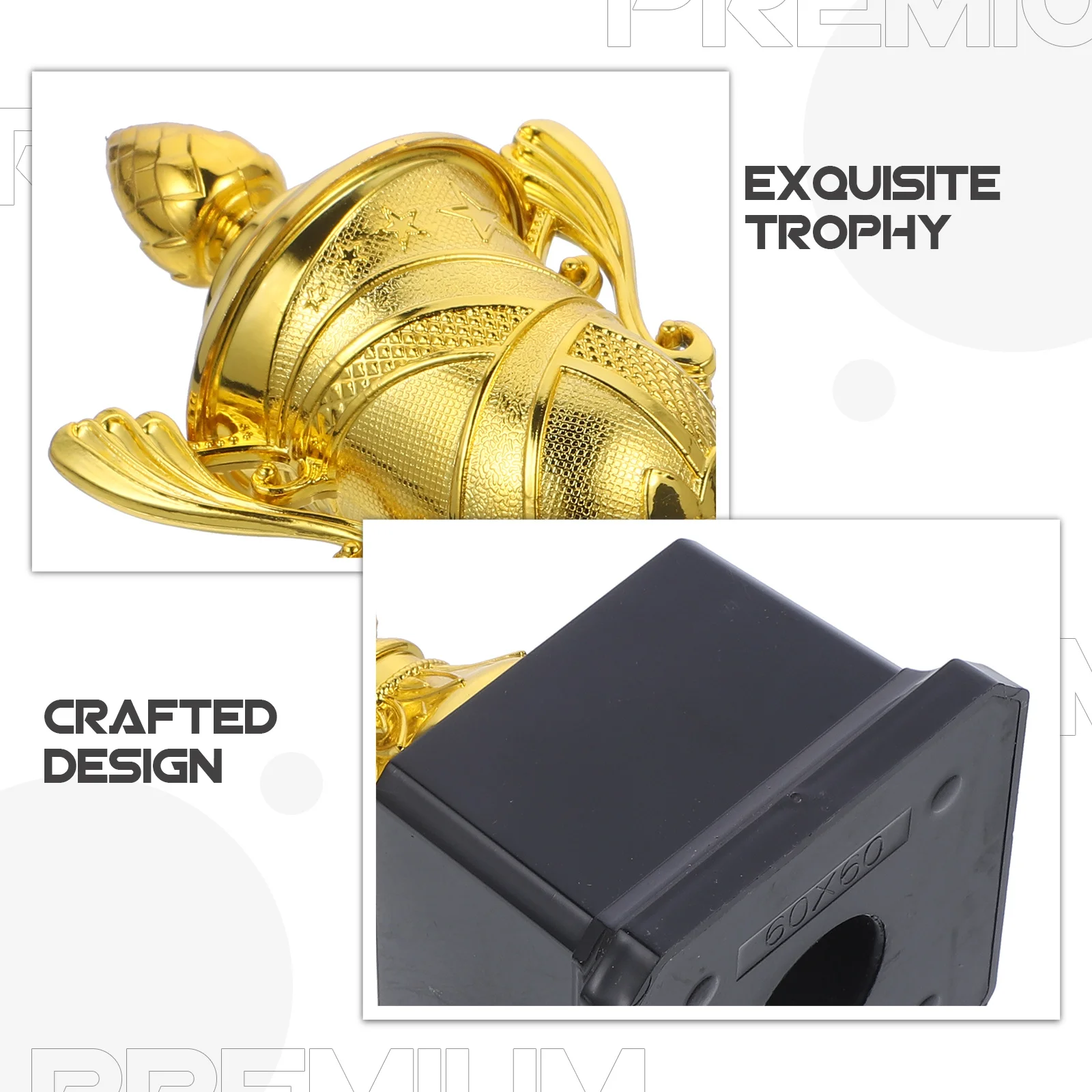 

1pc Plastic Trophy Cup For Reading Competition Winner Award Ceremony Decor School Party Event Appreciation Gift Trophy