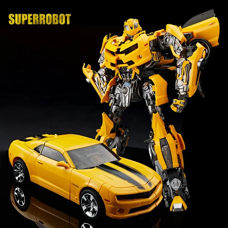 Autobots Transformation ของเล่น 28 ซม.โลหะผสม warhammer Bumblebee Action Figure เด็กของขวัญวันเกิด