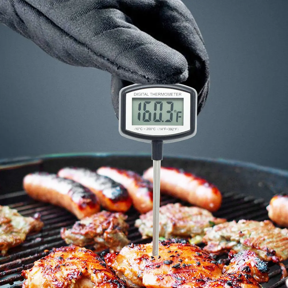 

Digital Instant Read Food Thermometer Kitchen Meat Thermometer Probe for Barbecue Grill Smoker Cooking Temperature