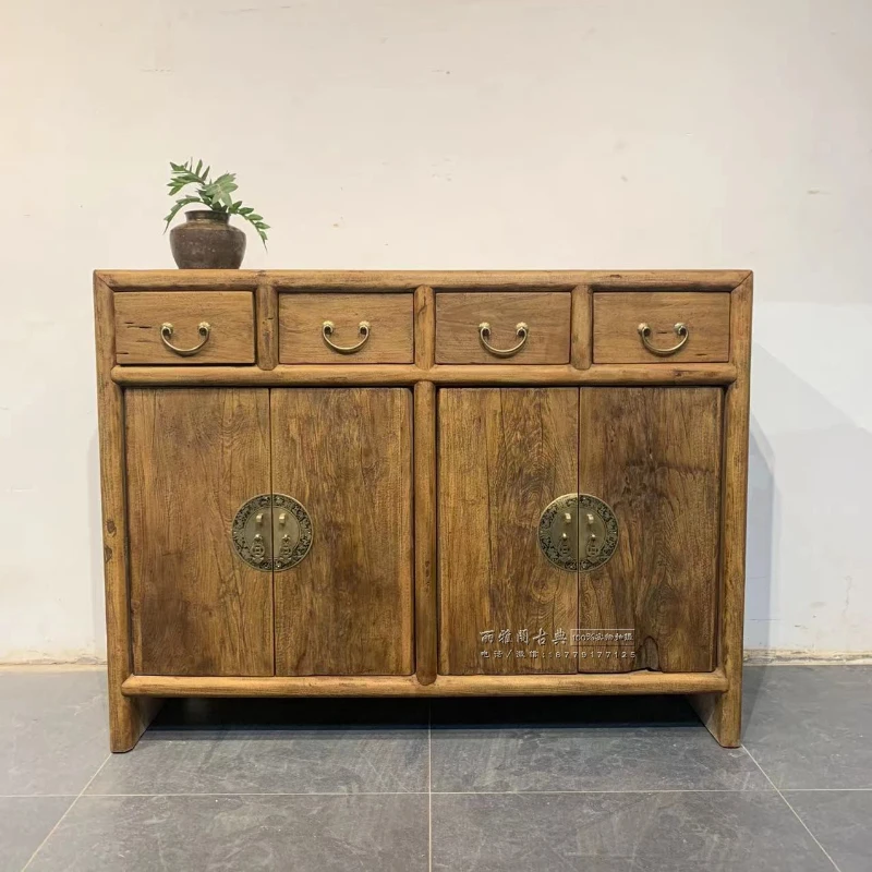 

Solid Wood Locker Bed Breakfast Console Shoe Cabinet Camphor Wood Side Storage Rack