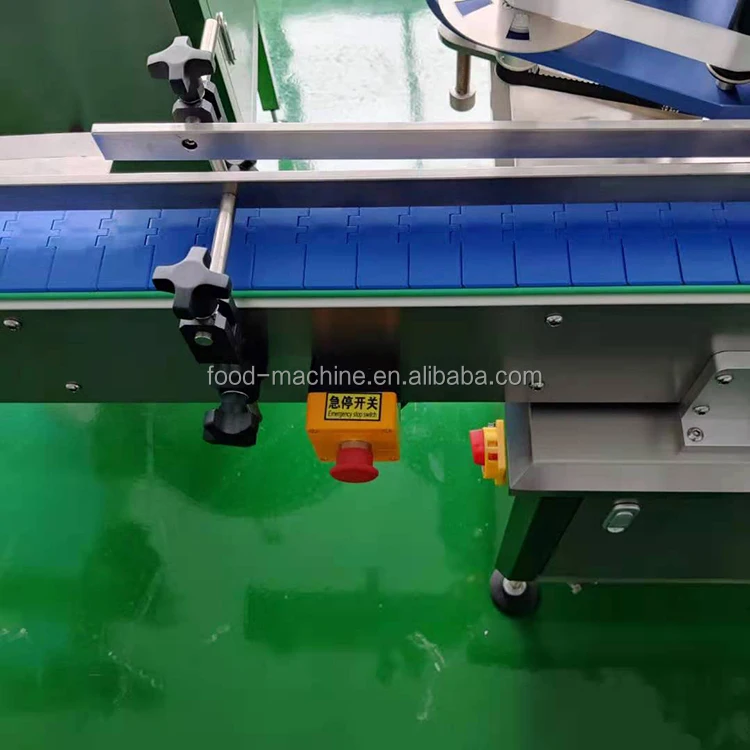 Etichettatrice adesiva per lattine di bottiglie di vetro rotonde in lega di carta di alluminio con controllo automatico PLC