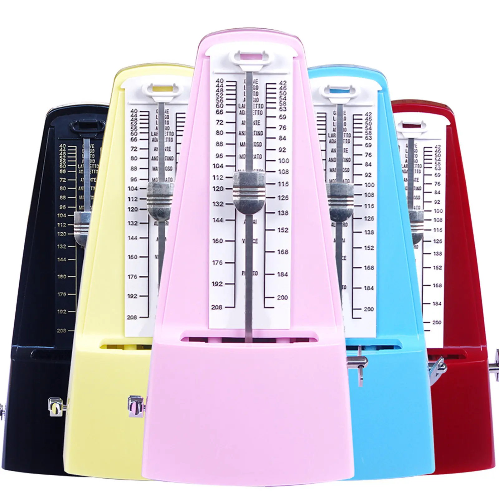 High Precision Portable Mini Metronome Piano Guitar Violin Halloween Christmas New Year Mechanic Metronome Bass Player
