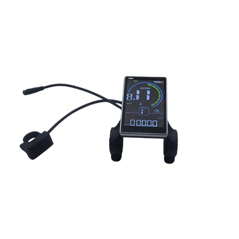 A89E-Electric Bicycle Display V680 24V 36V 48V 52V 60V Color E-Bike Display Ebike Conversion Kit Accessories Waterproof 5Pin