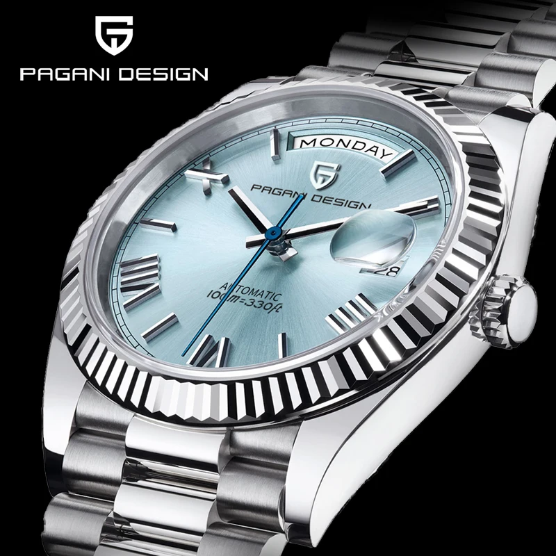 

NEW PAGANI DESIGN Automatic Mechanical Watch Men Top Brand Luxury Waterproof AR Sapphire Glass Men Wristwatch Reloj Hombre 1752
