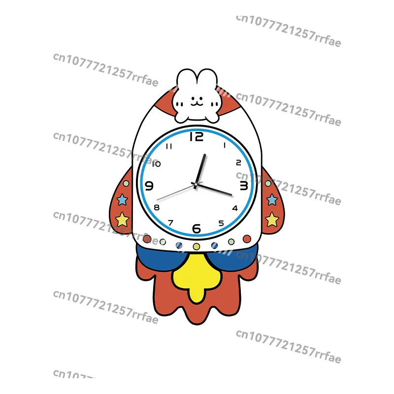 

Modern Simple Dining Room Wall Clock Fashion Silent Living Room Background Wall Clock Home Decoration Painting Clock