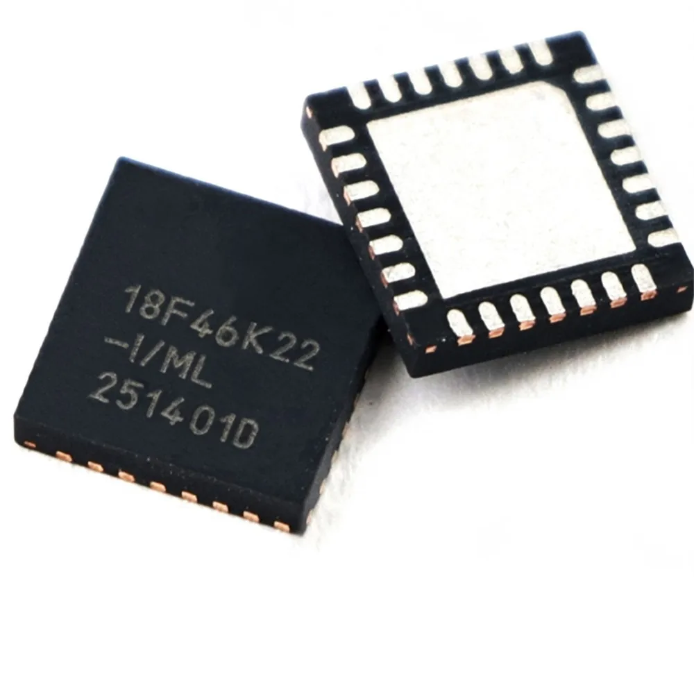 5PCS PIC18F45K22T-I/ML PIC18F46K22-I/ML PIC18LF4431-I/ML PIC18F45K22-I/ML PIC18F452-I/ML PIC18F46J50-I/ML QFN-44