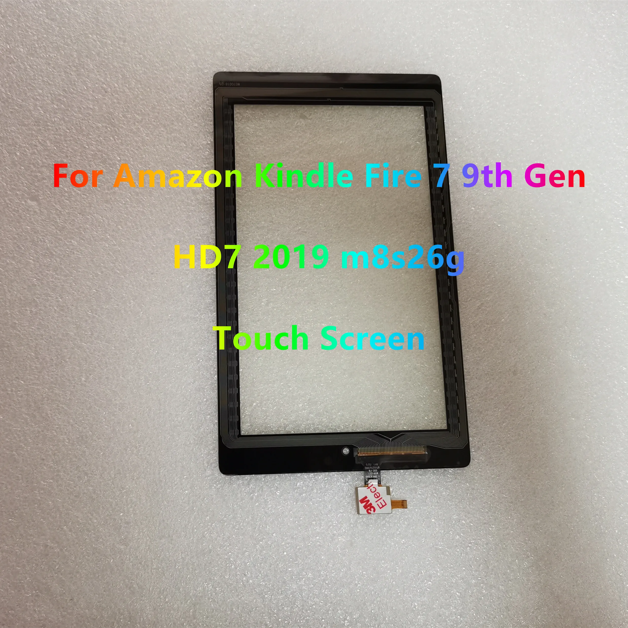 7'' Inch For Amazon Kindle Fire 7 9th Gen HD 7 2019 HD7 2019 m8s26g Touch Screen Digitizer Touch Glass Panel Replacement Tested