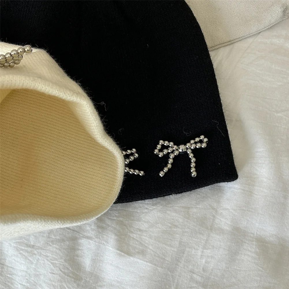 Autumn Women Knit Hat Windproof Warming Outdoors Beanie Gift For Birthday Christmas image 4