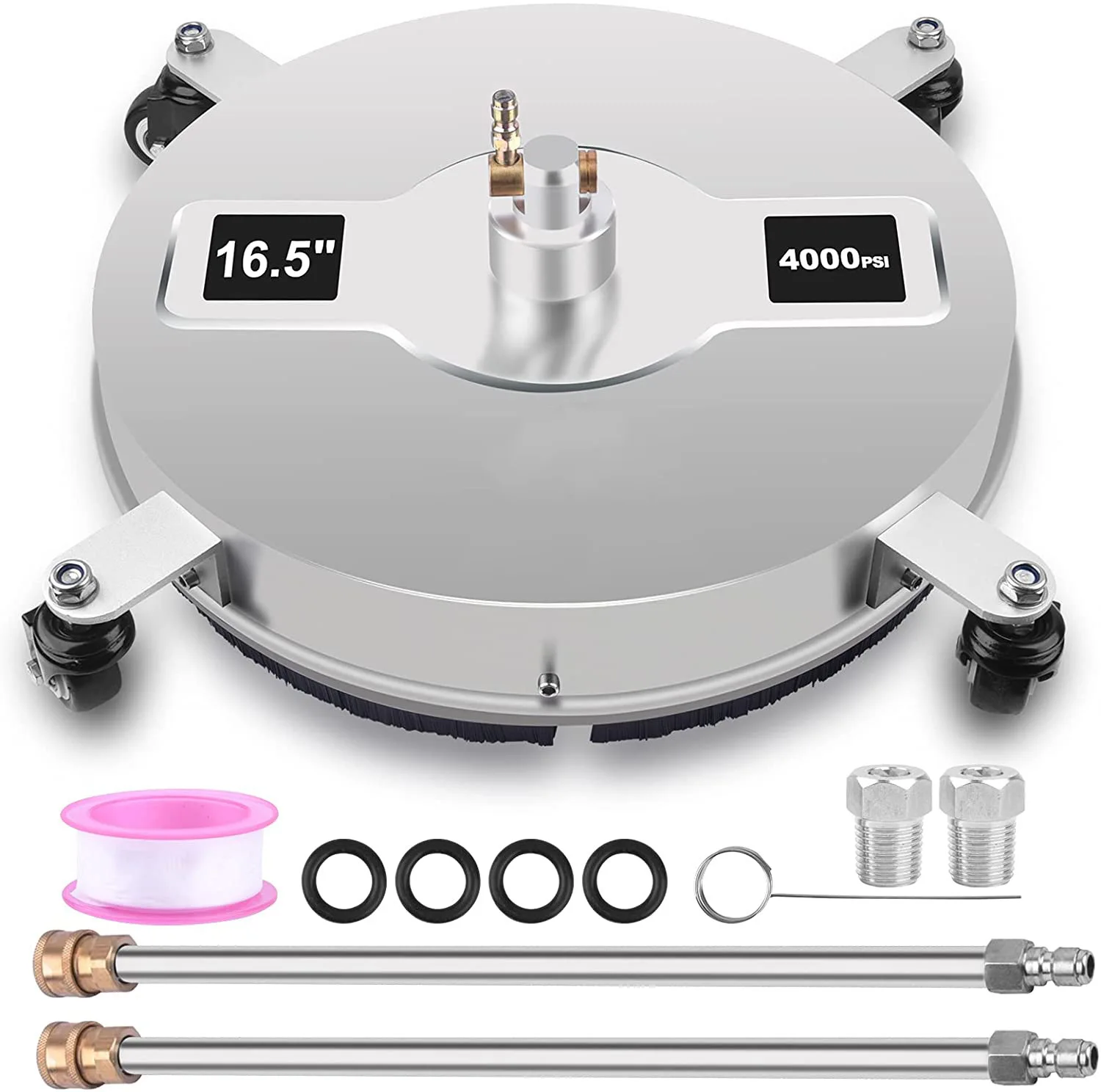 

Stainless steel washing site 16.5 inch ground mobile cleaner high pressure car washer